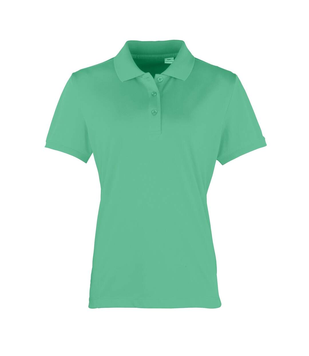 Premier Womens/Ladies Coolchecker Short Sleeve Pique Polo T-Shirt (Kelly) - UTRW4402-1