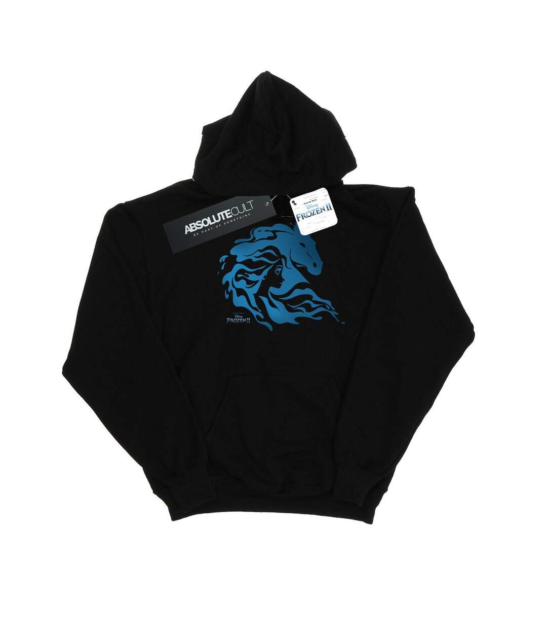 Disney Sweat à capuche Frozen 2 Nokk Silhouette Womens/Ladies (Noir) - UTBI8203-1