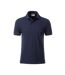 Mens basic polo navy James and Nicholson-1