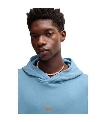 Sweat À Capuche Nazardo Homme Bleu Hugo