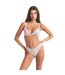 Womens/ladies Lace Stretch Triangle Cups Bralette Ivory Cherry Skims-4