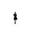 Robe Patineuse Manches Volantées Femme Bleu Marine Ted Baker-1