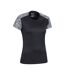 T-shirt Pro Femme Noir Mountain Warehouse-4