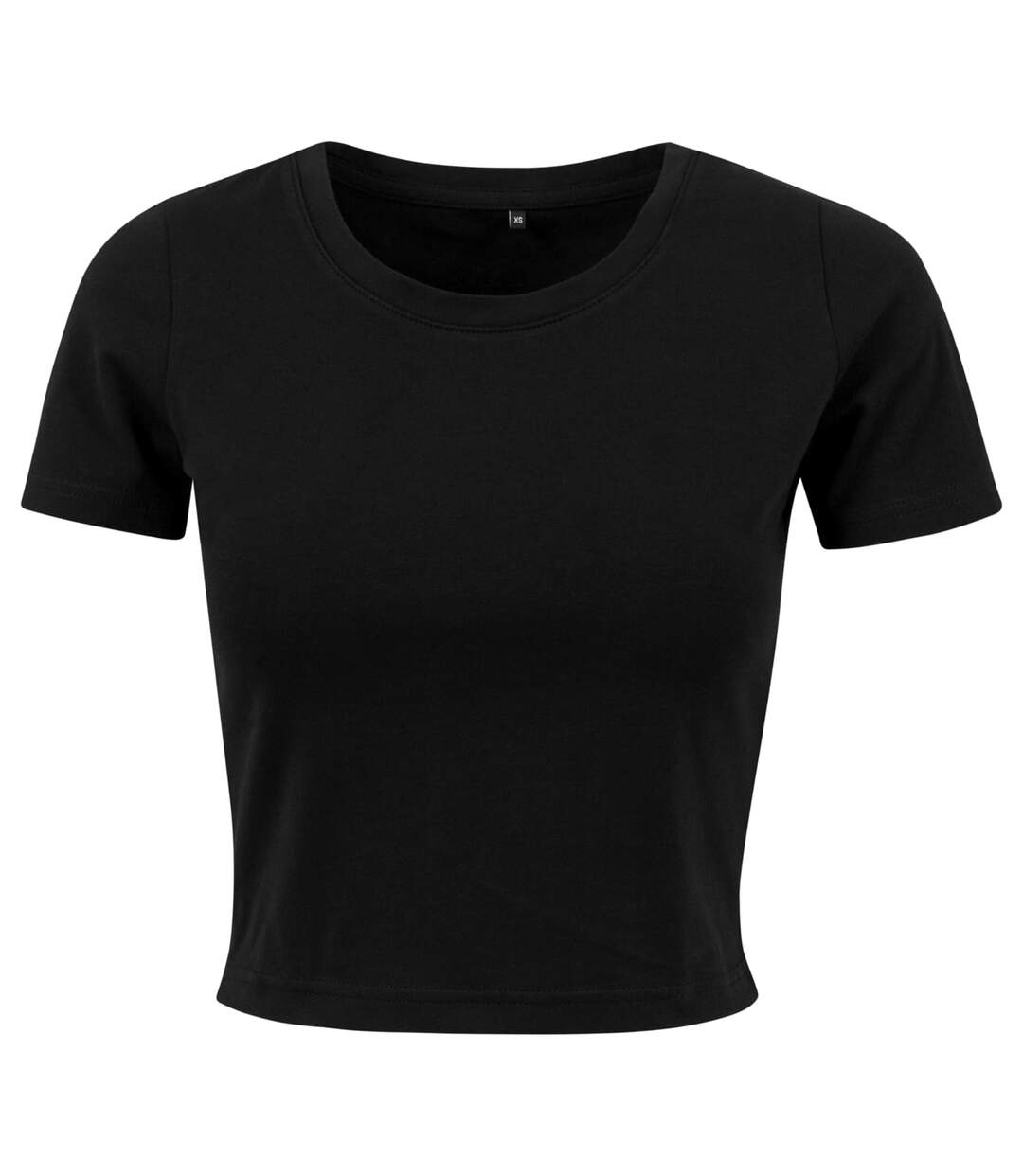 Haut Court Femme Noir Build Your Brand-1