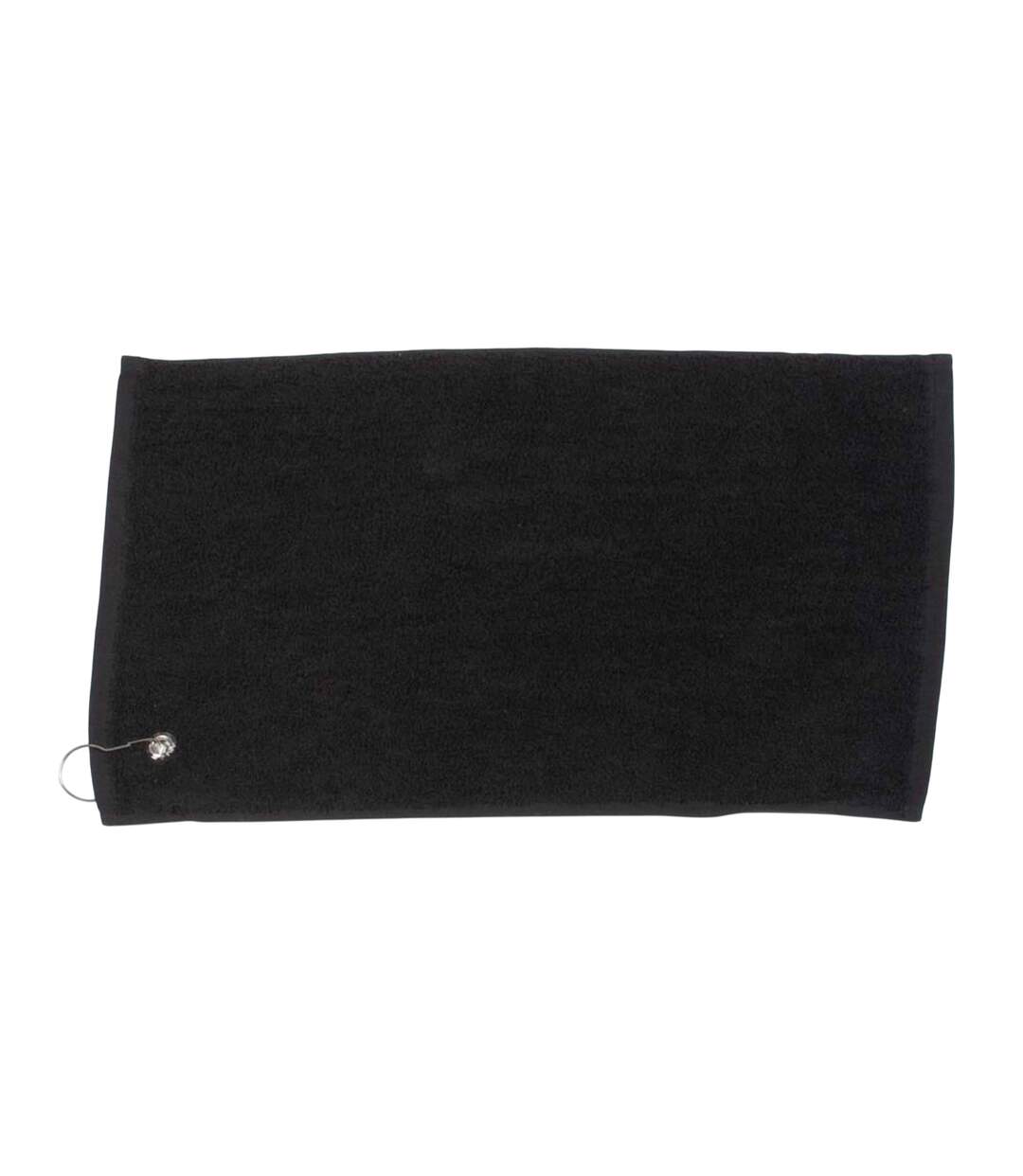 Serviette De Golf Luxury 50 Cm X 30 Cm Noir Towel City-2