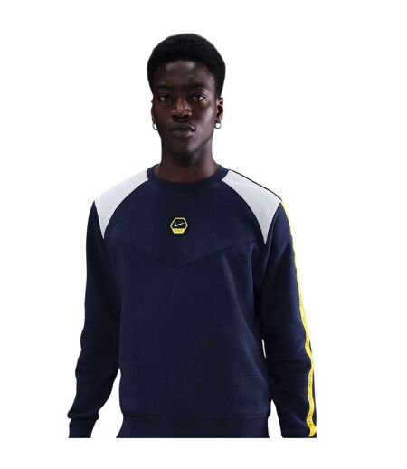 Sweat Manches Raglan Homme Bleu Marine Gris Nike