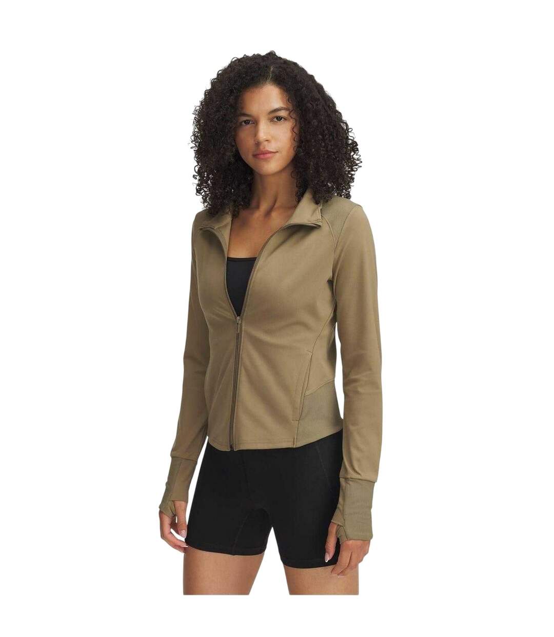 Veste Manches Longues Entraînement Meridian Femme Marron Under Armour-1