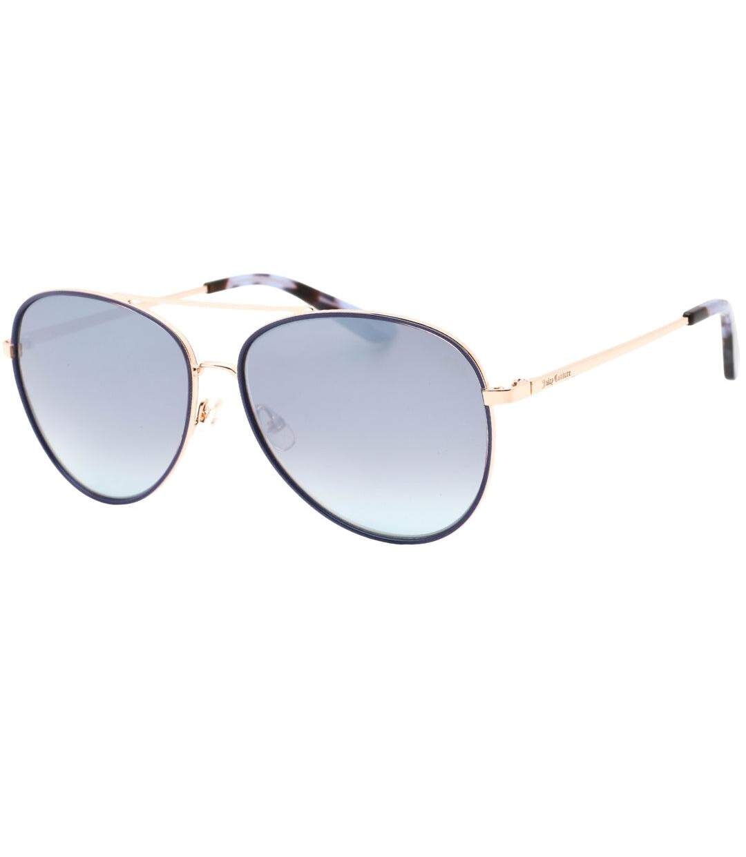 Lunettes De Soleil Ju599 0lks Femme Taille Unique Jaune Or Argenté Juicy Couture-2