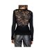 Pull noir femme morgan manon-2