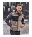 Veste Sans Manches Mountain Fleece Homme Argile Noir Tee Jays-1