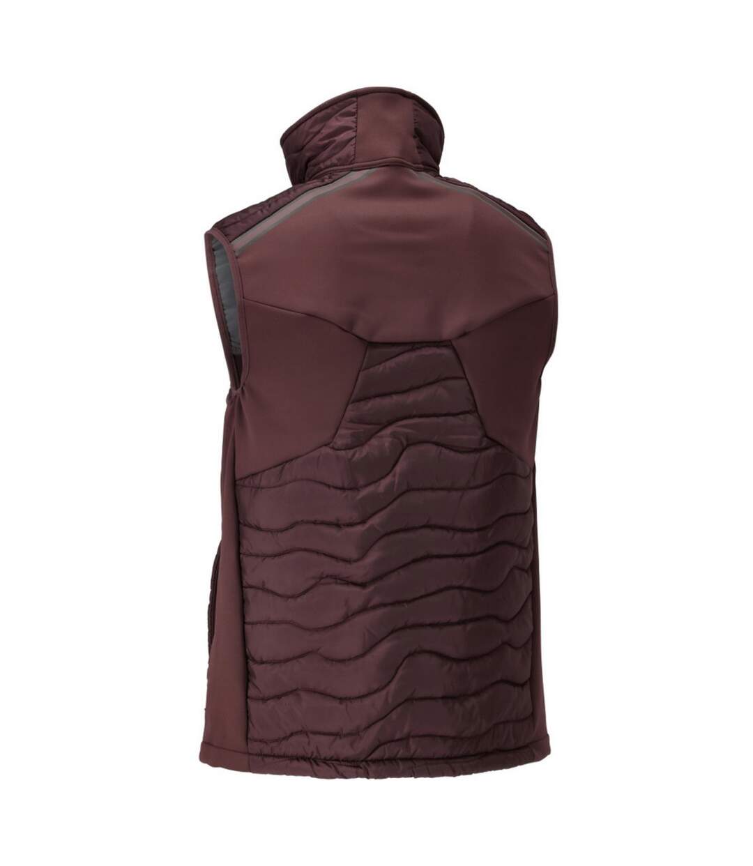 Mens Customised Cli Thermal Gilet Bordeaux Mascot-2