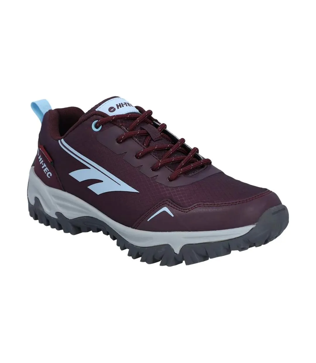 Womens/ladies Jaguar Trainers Cherry Moonstone Hi-Tec-1