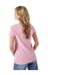 Womens/ladies Fullford Chest Pocket T-shirt Pink Jack Wills-3