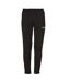 Mens Score Slim Running Trousers Black White UHL Sport-1