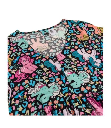 Robe Courte Cutesy Femme Noir My Little Pony