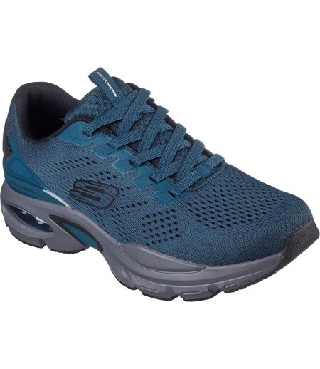 Mens ventura skech-air trainers teal/black Skechers