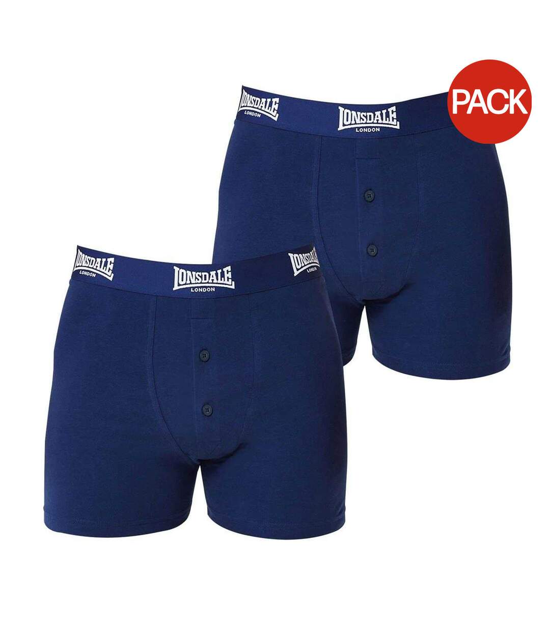 Boxers Homme Bleu Marine Lonsdale-2