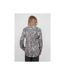 Chemise fluide motif animalier noir et blanc OPHIR - Dona X Lisa-2