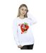 Disney Sweatshirt Minnie Mouse So Sweet Strawberry - Femmes/Dames (Blanc) - UTBI29043-2