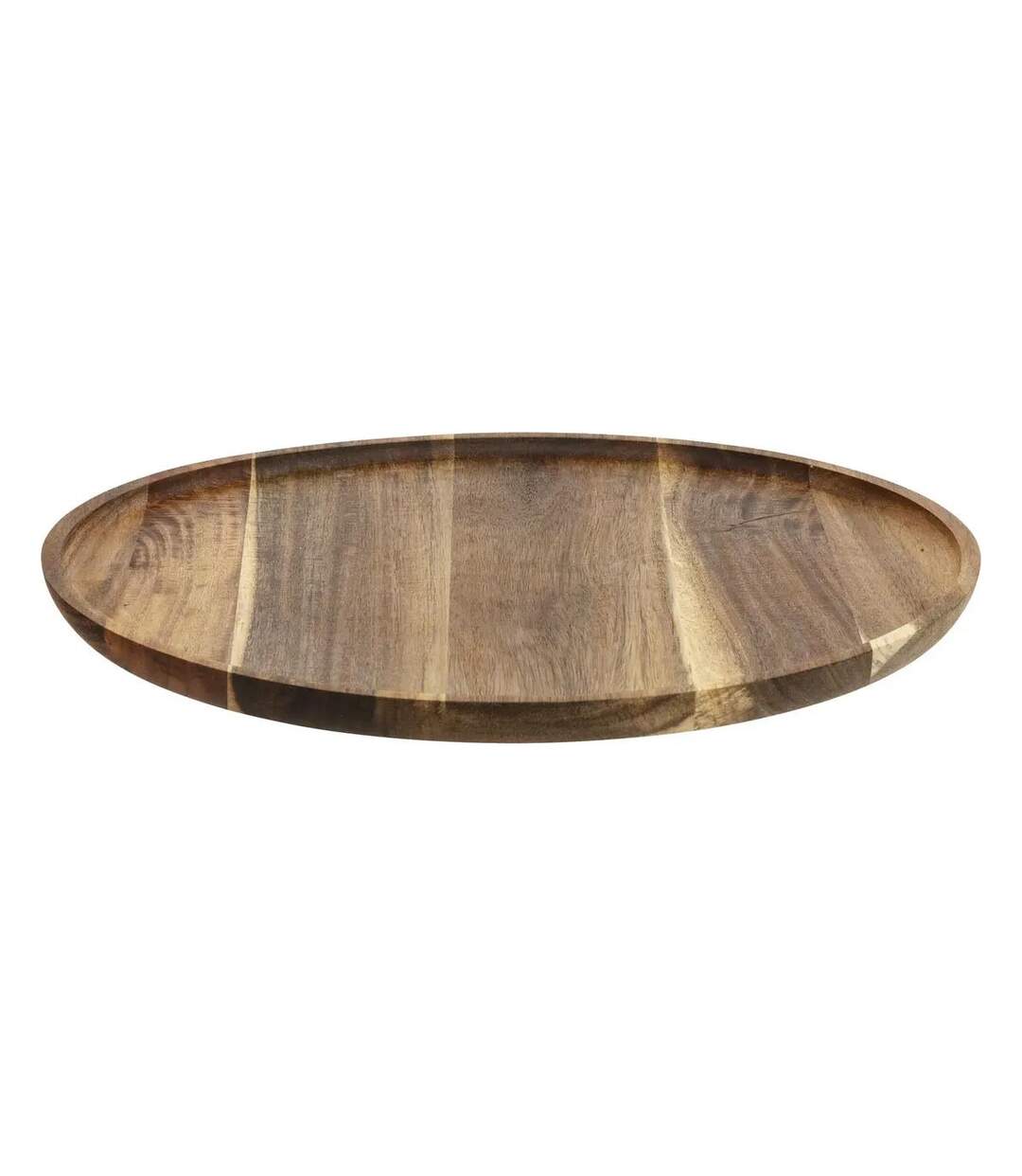 Assiette de Présentation Acacia 38cm Marron-1