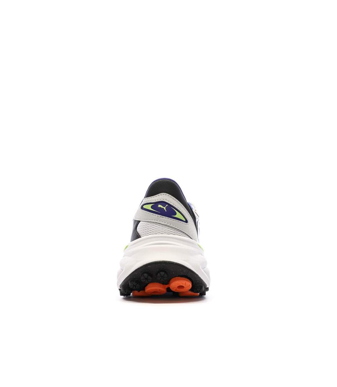 Baskets blanches/bleu/orange homme puma spirex-3