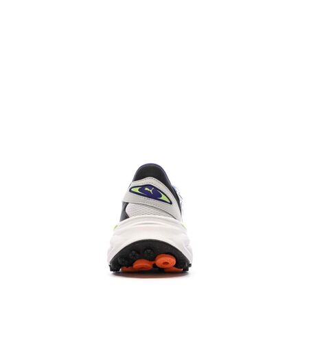 Baskets blanches/bleu/orange homme puma spirex