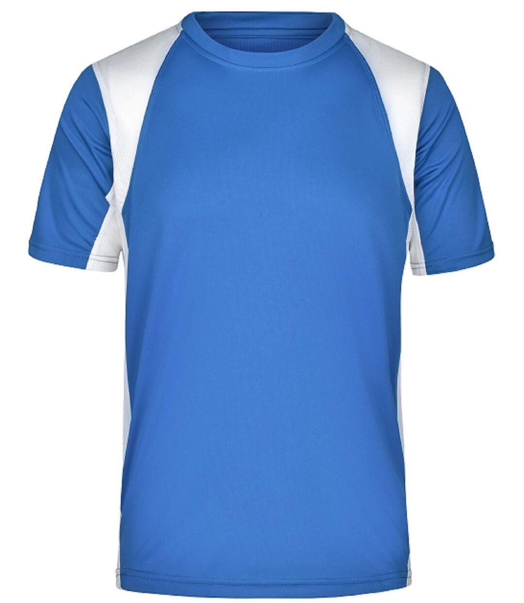 t-shirt running respirant JN306 - bleu roi et blanc - HOMME-2