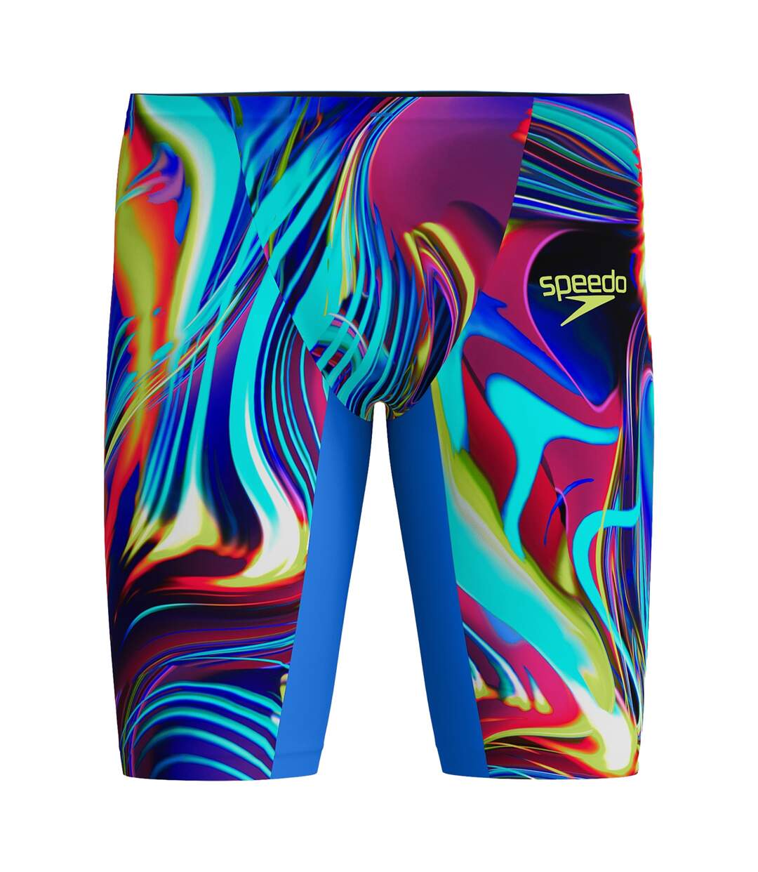 Mens Fastskin Lzr Pure Valor 2.0 Abstract Jammer Shorts Multicoloured Speedo-2