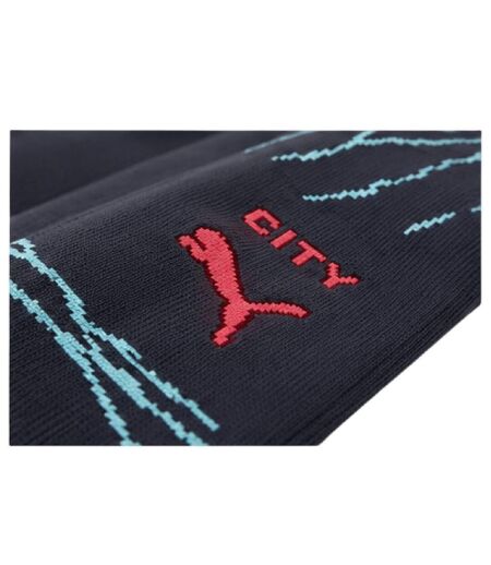 Mens Manchester City Fc Replica Football Socks Dark Navy Puma