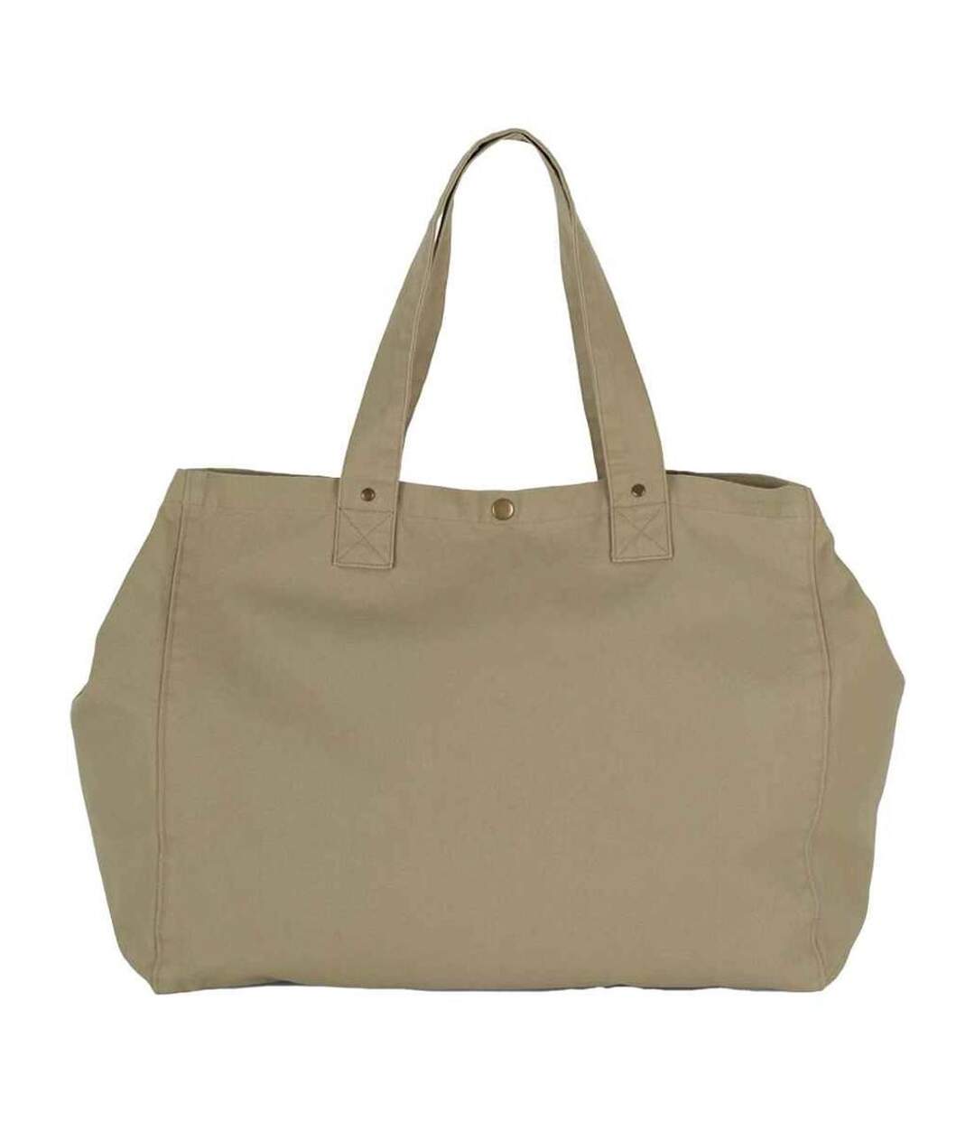 Sac De Courses Taille Unique Gris Olive Kimood-1