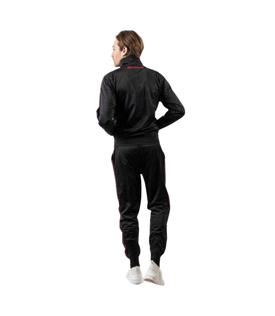 Ensemble De Survêtement Tuta Visa Homme Noir Orange Givova-2