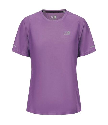 T-shirt Motif/style Imprimé Au Dos Femme Raisin Karrimor