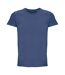 T-shirt Crusader Adulte Bleu Denim SOLS-1