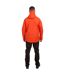 Trespass Mens Corvo Hooded Full Zip Waterproof Jacket/Coat (Burnt Orange)
