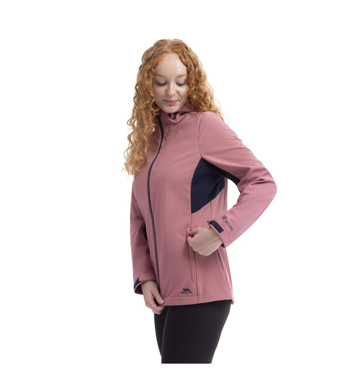 Veste Softshell Yazmine Femme Rose Trespass-4
