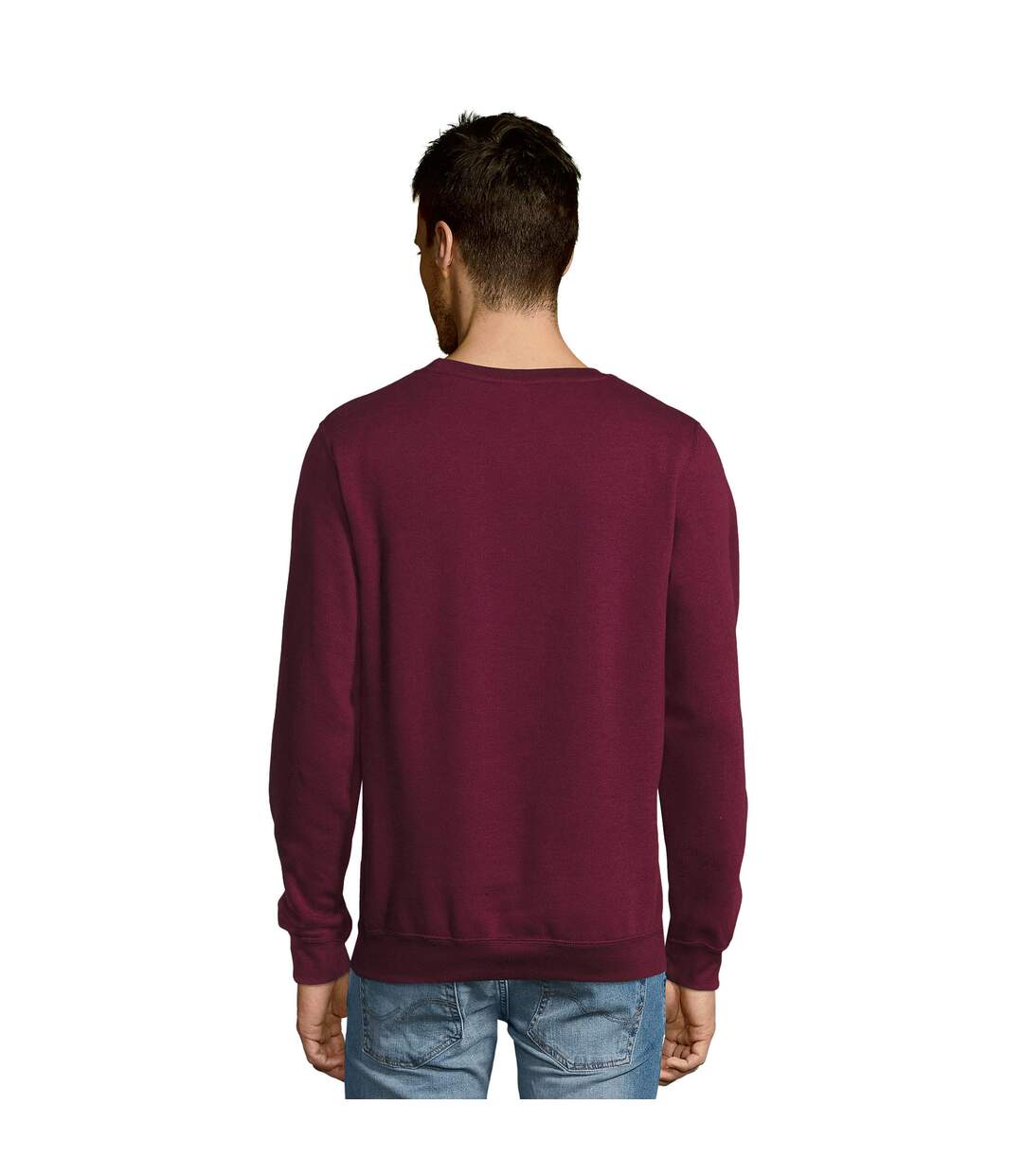 Sweat New Supreme Adulte Bordeaux SOLS-2