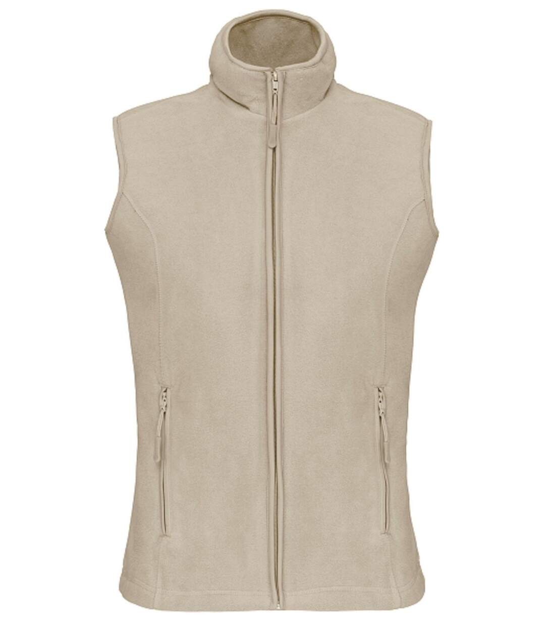 Gilet sans manches micro polaire femme - K906 - beige