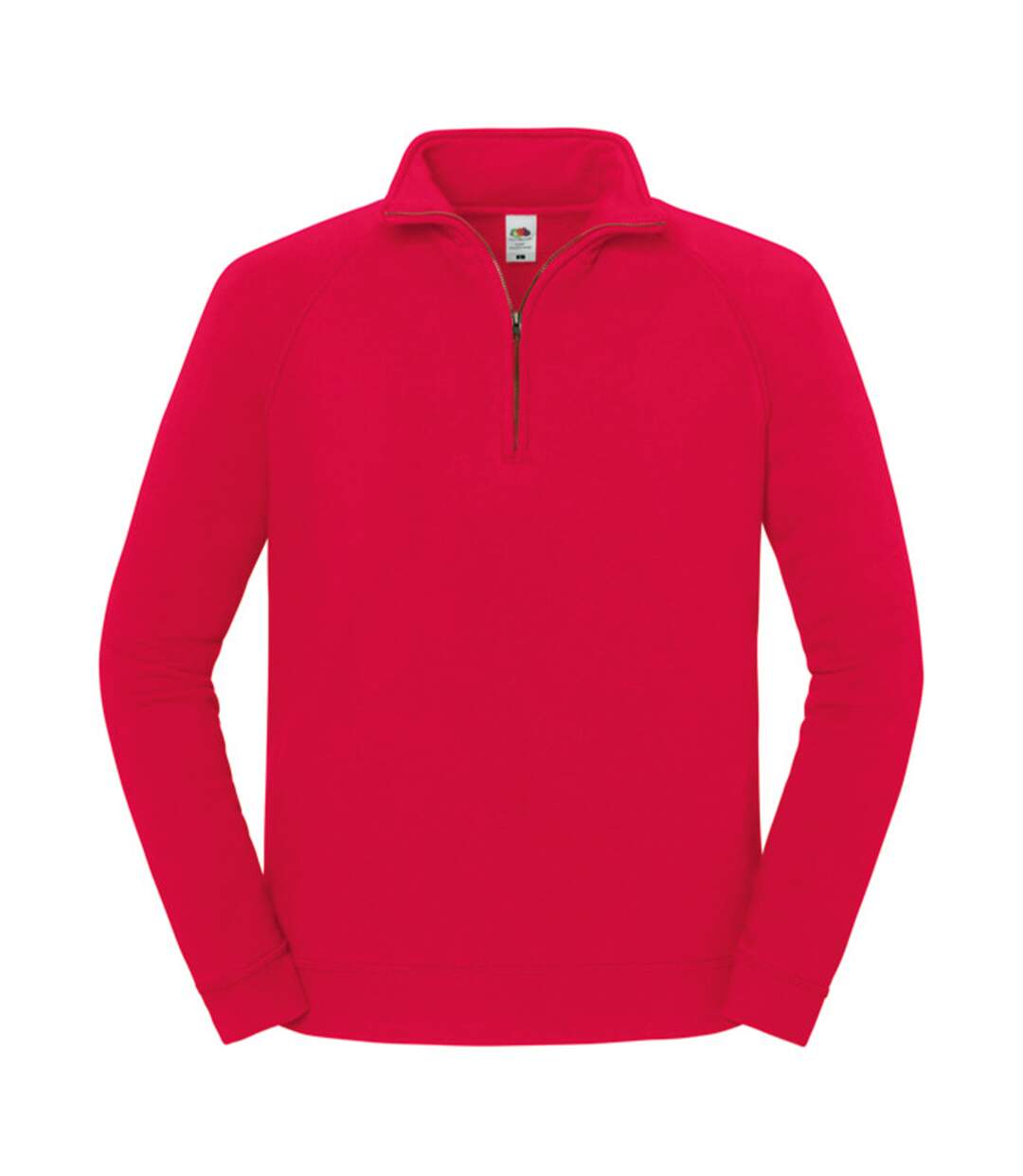 Unisex Adult Iconic Premium Sweatshirt Red Fruit Of The Loom-1