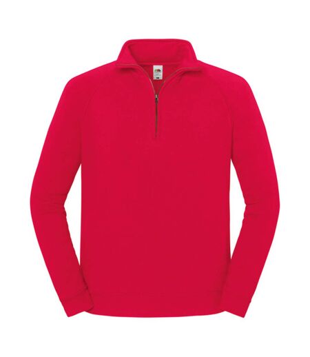 Unisex Adult Iconic Premium Sweatshirt Red Fruit Of The Loom