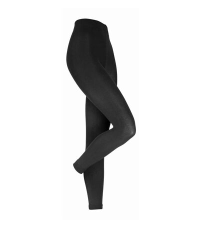 Ladies Thick Winter Coloured Thermal Leggings