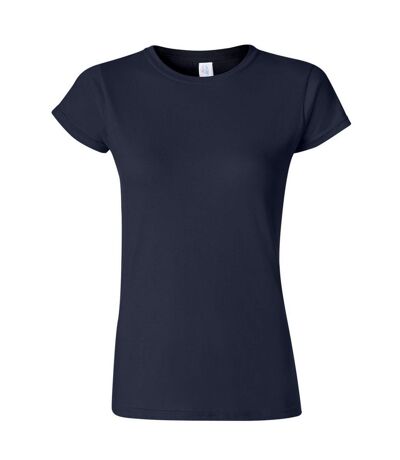 Gildan Ladies Soft Style Short Sleeve T-Shirt (Navy) - UTBC486