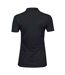 Polo luxury femme noir Tee Jays Tee Jays