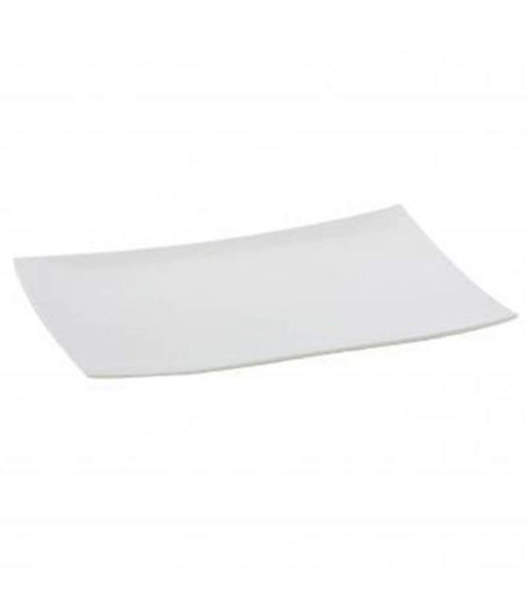 Lot de 6 Assiettes Plates Tokyo 28cm Blanc-2