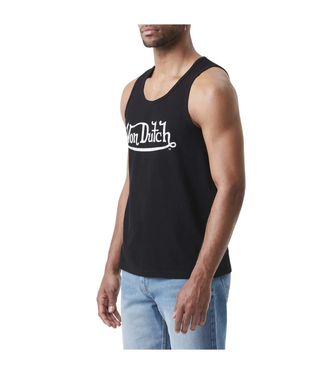 Débardeur homme avec logo sur la poitrine Base Vondutch-3