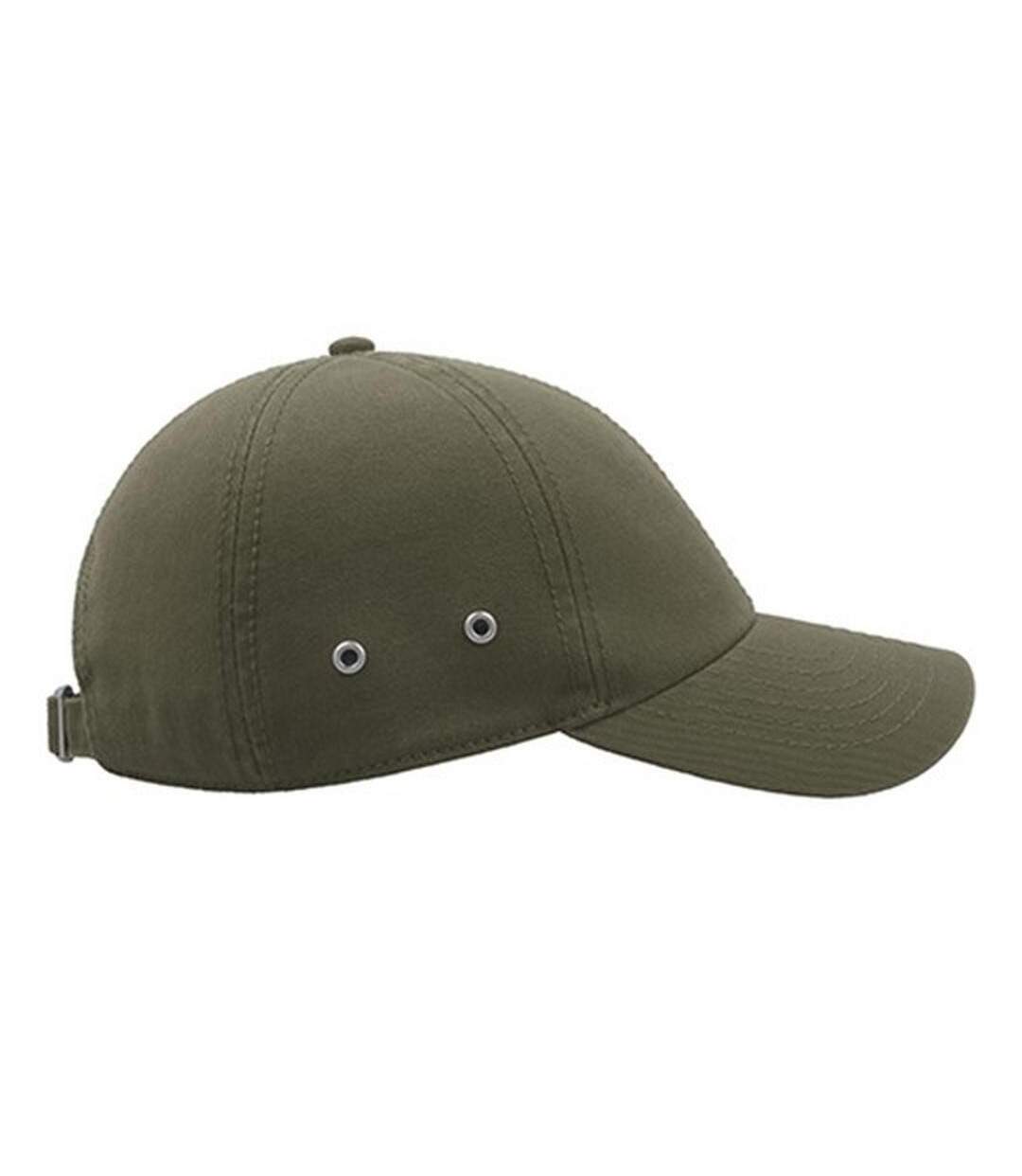Casquette 6 Panneaux Action Mixte Olive Atlantis-3