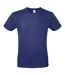 Tee-shirt B&c Mens #e150 Bleu Foncé B And C-1
