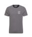 Mountain Warehouse Mens Discover Lake District Cotton T-Shirt (Dark Grey) - UTMW3128