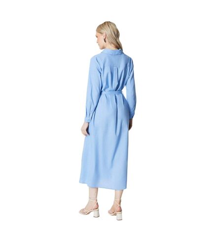 Robe chemisier utility femme bleu pâle Principles