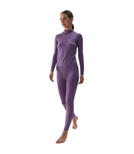 Haut Thermique Femme Violet Clair 4F