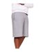Casual Classics Mens Blended Core Ringspun Cotton Tall Oversized Shorts (Sports Gray)